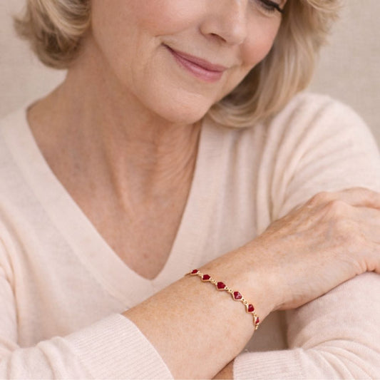 Bracelet Ophelyra Garnetelle | Or