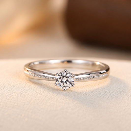 Bague solitaire Clara Signature